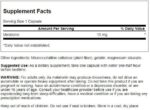 informacion nutricional de meltatonina-swanson-10mg