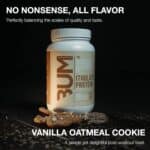 Proteína CBUM Isolate 2LB RAW sabor Vanilla Oatmeal Cookie en envase de 2 libras