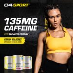 Pre Entreno C4 Sport Cellucor 30 servicios sabor Fruit Punch - suplemento en polvo para energía y rendimiento deportivo