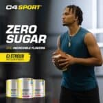 Pre Entreno C4 Sport Cellucor 30 servicios sabor Fruit Punch - suplemento en polvo para energía y rendimiento deportivo