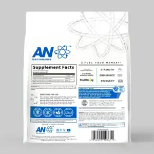 Información nutricional Creatine + Peptide AN Performance 444g – Tabla por porción