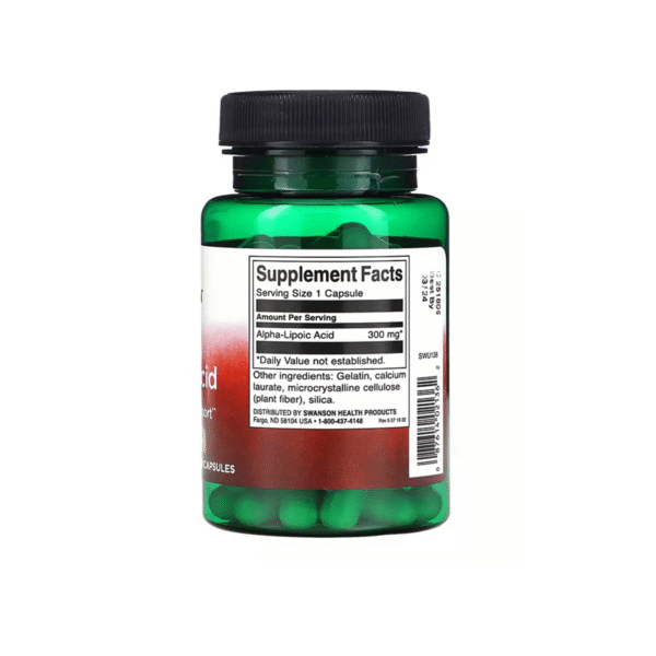 informacion nutricional acido alfa lipoico