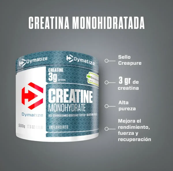 informacion creatina dymatize